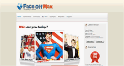 Desktop Screenshot of faceoffmax.com